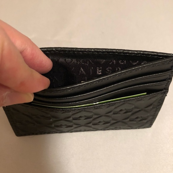 Kate Spade Graham Embossed Money/Card Holder - Picture 3 of 5